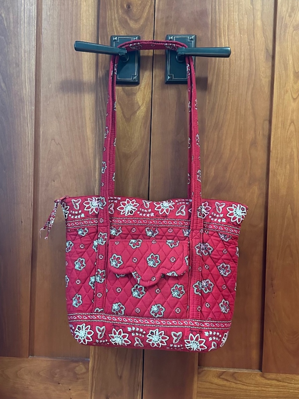 Vera Bradley Red Quilted Purse